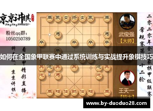 如何在全国象甲联赛中通过系统训练与实战提升象棋技巧